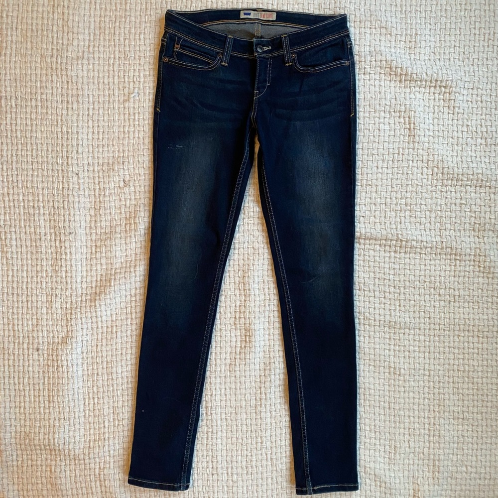 LEVIS | low rise skinny jeans